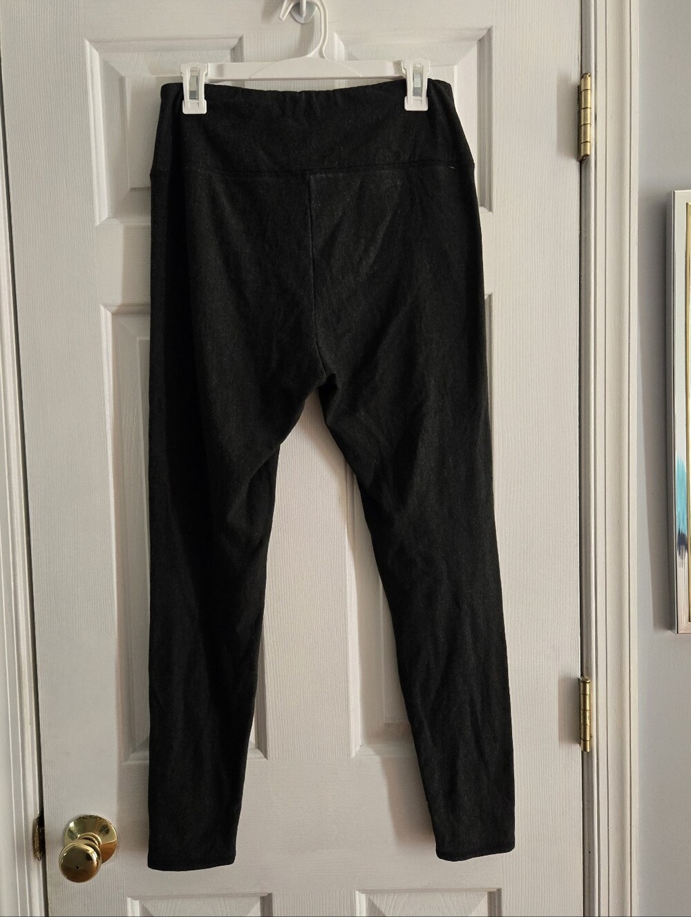 Orvis Soft Charcoal Black Soft XL Leggings - Picture 2 of 3